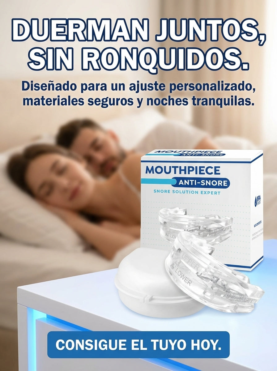 Anti Snoring Device – Dispositivo Oral Antirronquidos para Mejorar la Respiración y el Descanso Nocturno