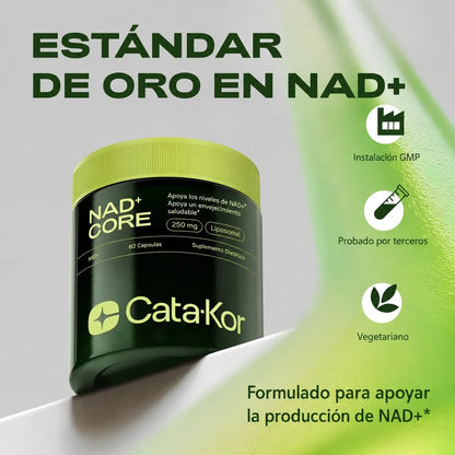 NAD + Resveratrol – Fórmula Avanzada con Nicotinamide Riboside y Resveratrol (60 cápsulas)