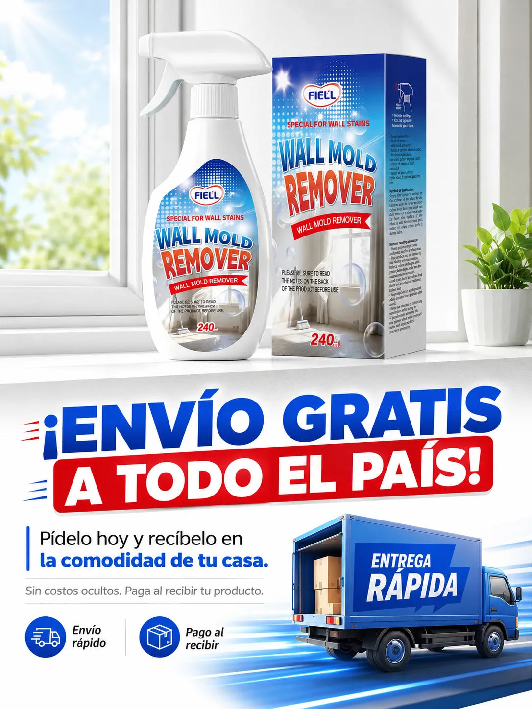 Wall Mold Remover Spray (240ml)