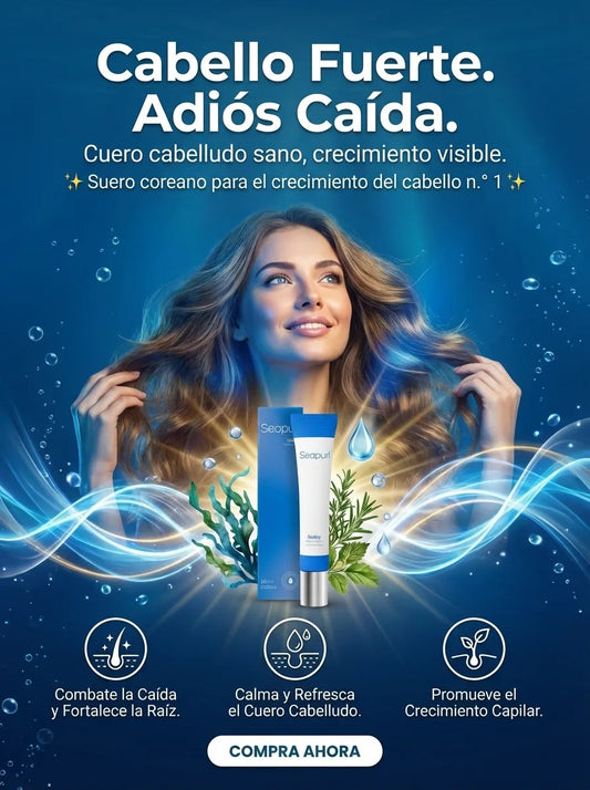 SeaPuri Scalpy – Suero Capilar para el Crecimiento y Fortalecimiento del Cabello (20 ml)