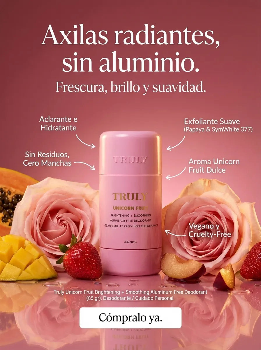 Unicorn Fruit Bright & Smooth – Desodorante Aclarante e Hidratante (85 gr)