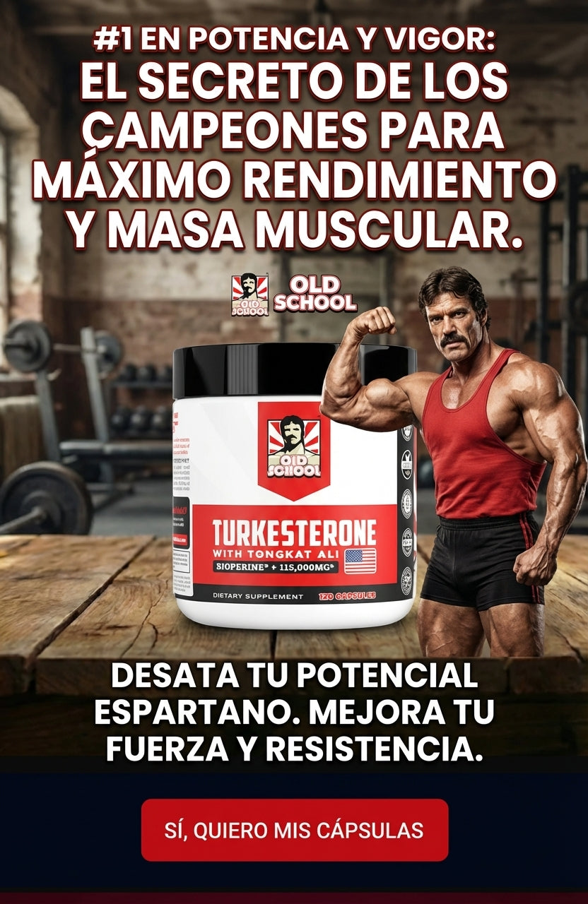 Turkesterone - Cápsulas de Ajuga Turkestanica con Tongkat Ali para Resistencia, Fuerza y Vitalidad Masculina (120 Cápsulas) – SuperHuman™