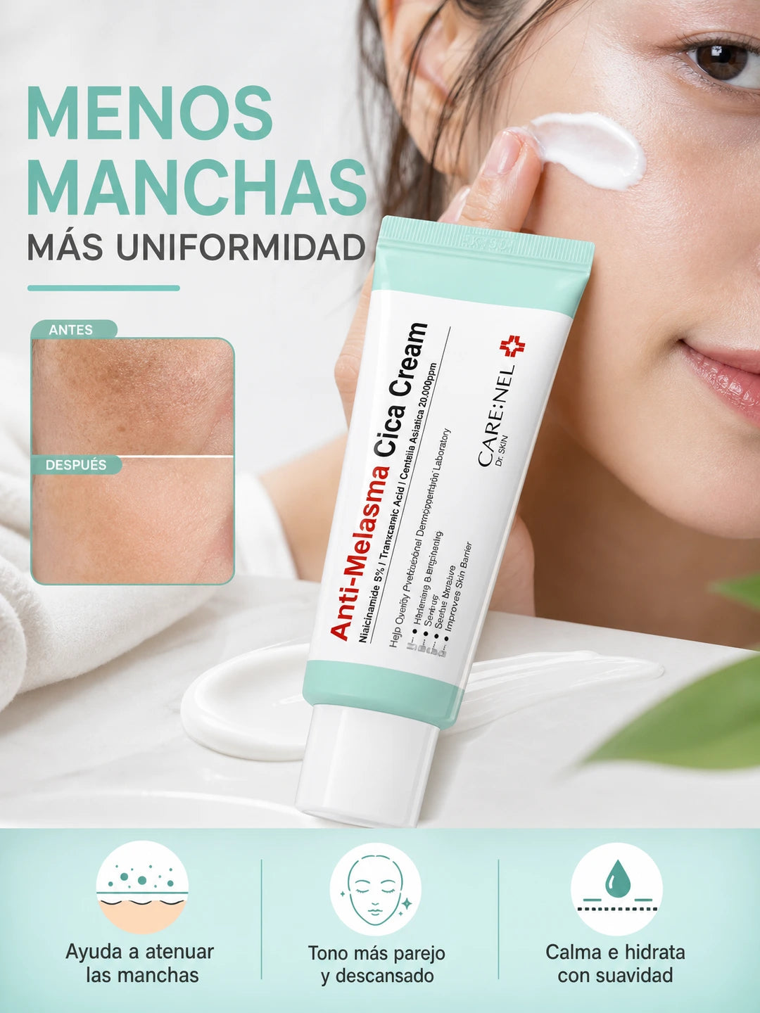 CARE:NEL - Crema removedora de manchas oscuras (40ml)