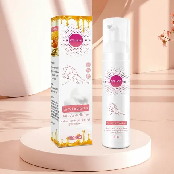 Smooth and Hairless -  Crema Depilatoria Corporal Suave y Sin Irritación Cuerpo y Rostro