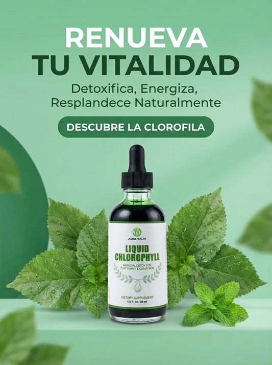 Liquid Chlorophyll – Clorofila Líquida Concentrada con Menta (60 ml)