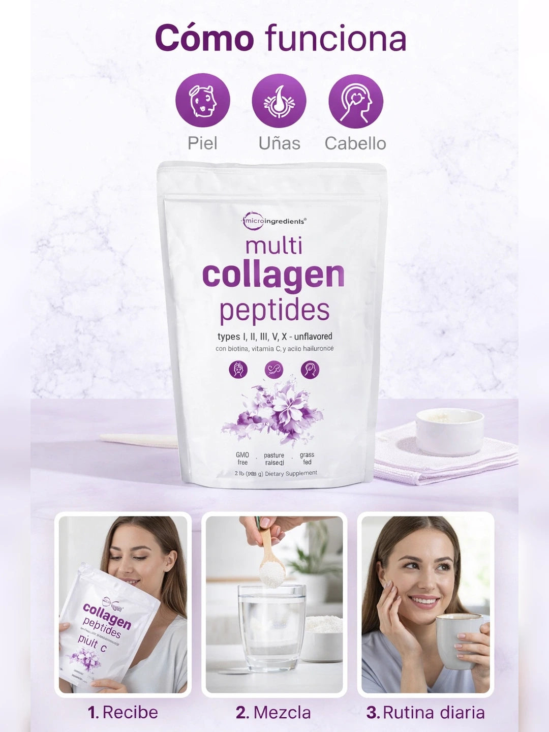 Multi Collagen Peptides 454g
